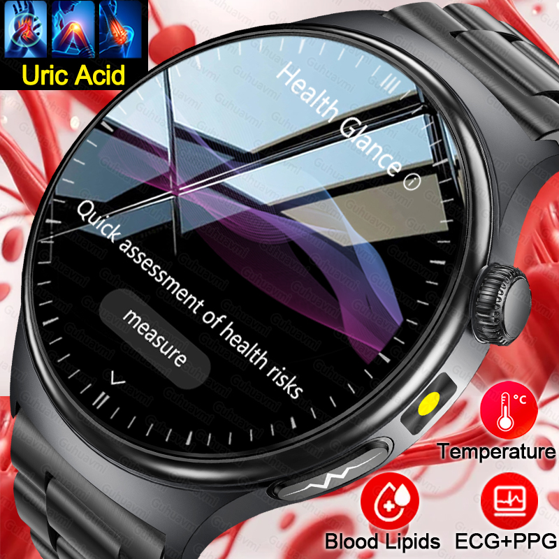Industrial Laser Temperature Sensor - Nowy, precyzyjny smartwatch EKG, pomiar lipidów