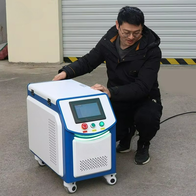 Industrial Laser Cleaning Equipment - Przenośny laser impulsowy do czyszczenia SWT