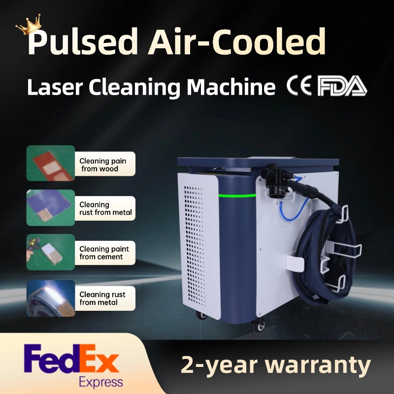 Industrial Laser Cleaning Equipment - Laserowa maszyna czyszcząca UMW chłodzona powietrzem,
