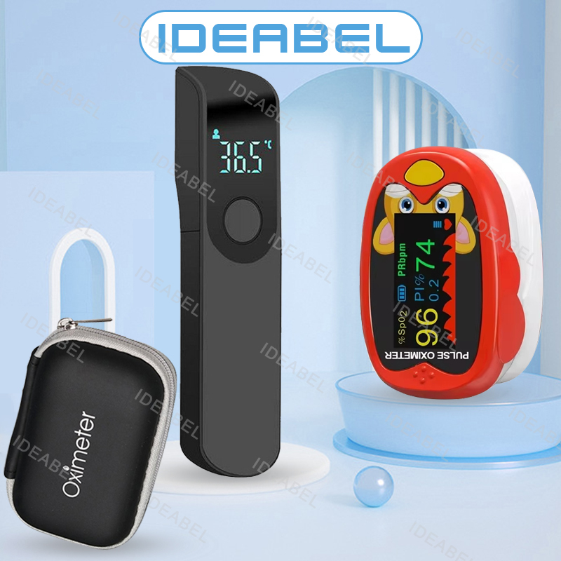 Industrial Laser Temperature Sensor - Oksymetr USB Palcowy Medyczny Podczerwień Termometr