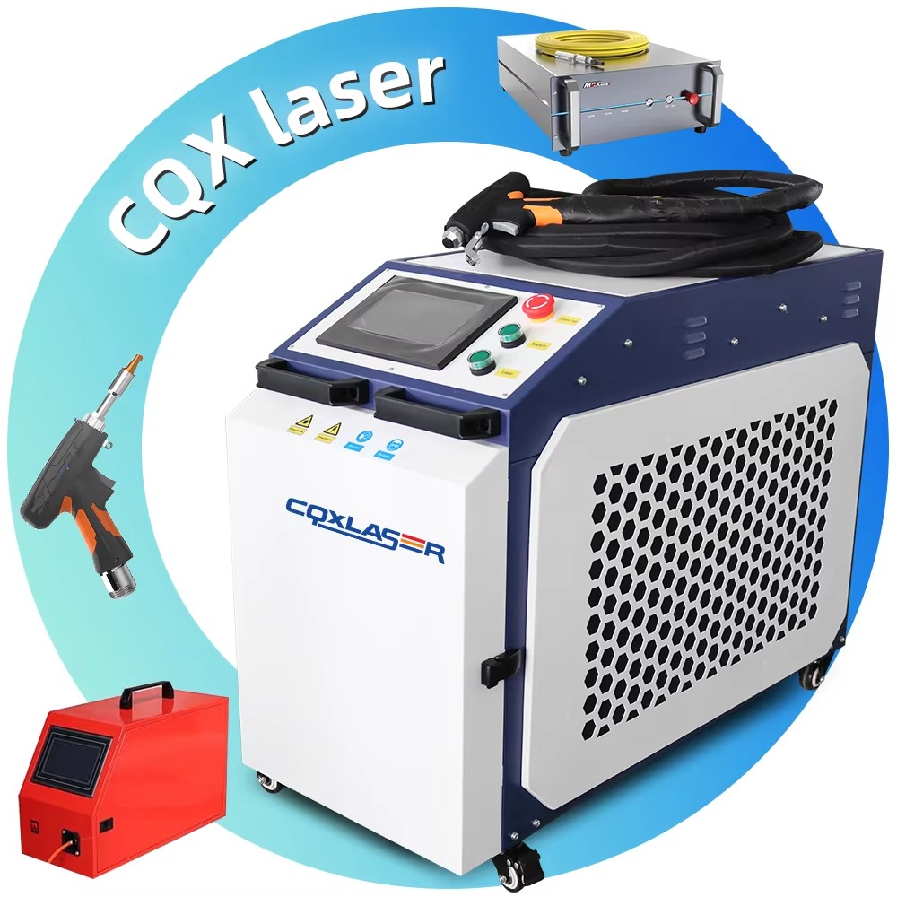 Industrial Handheld Laser Welder - Przenośna spawarka laserowa światłowodowa, łatwa w