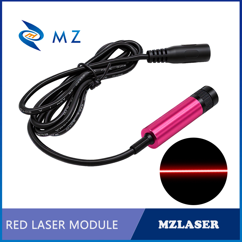Industrial Laser Line Generator - Kompaktowy, regulowany moduł lasera czerwonego z