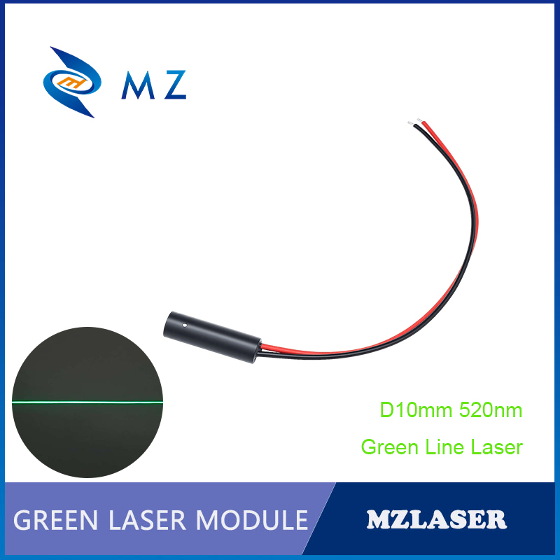 Industrial Laser Uses - Kompaktowy moduł diody laserowej Green Line