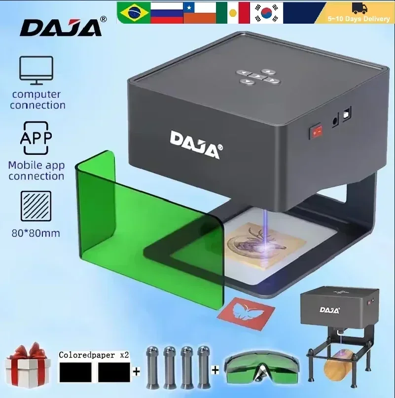 Industrial Laser Printing Machine - DAJA DJ6 grawer laserowy Diy maszyna