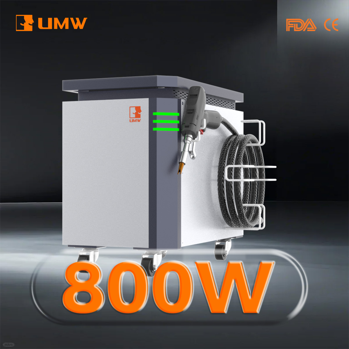 Industrial Laser Welding Machine Hand Held - Przenośna spawarka laserowa światłowodowa 800W do