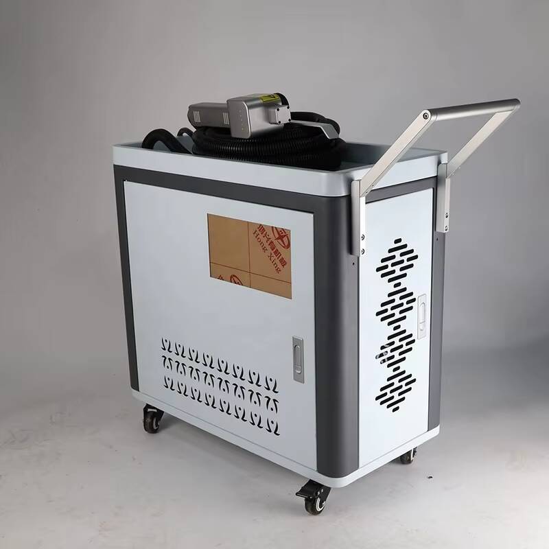 Industrial Laser Cleaning Equipment - Laser światłowodowy impulsowy 100W do czyszczenia,