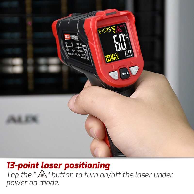 Termometr na podczerwień TA601 – Industrial Laser Thermometer recenzja i cena