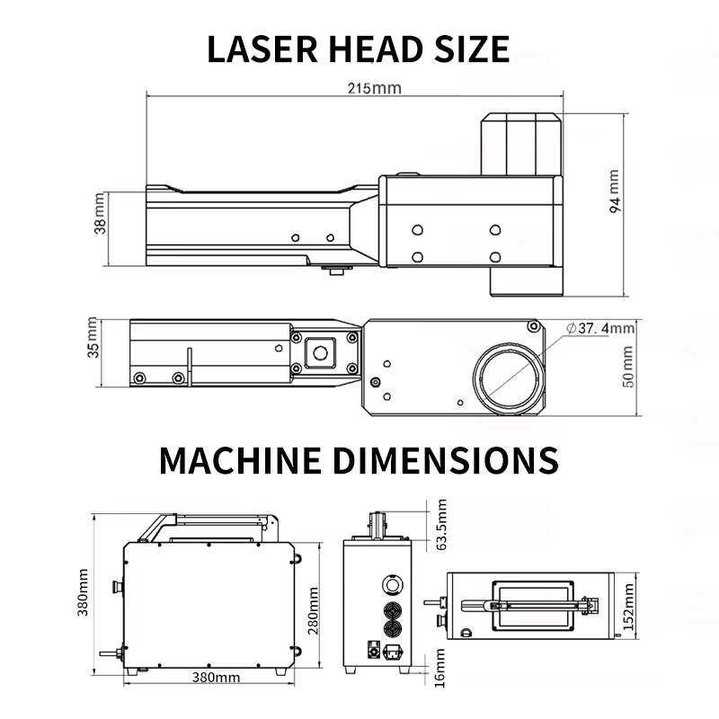 Przenośny laserowy czyścik do  – Industrial Laser Rust Removal Machine recenzja i cena