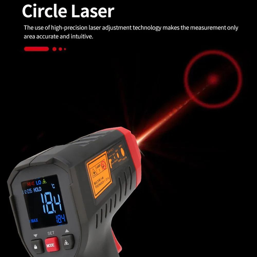 Termometr cyfrowy UNI-T UT306S – Industrial Laser Temperature Sensor recenzja i cena