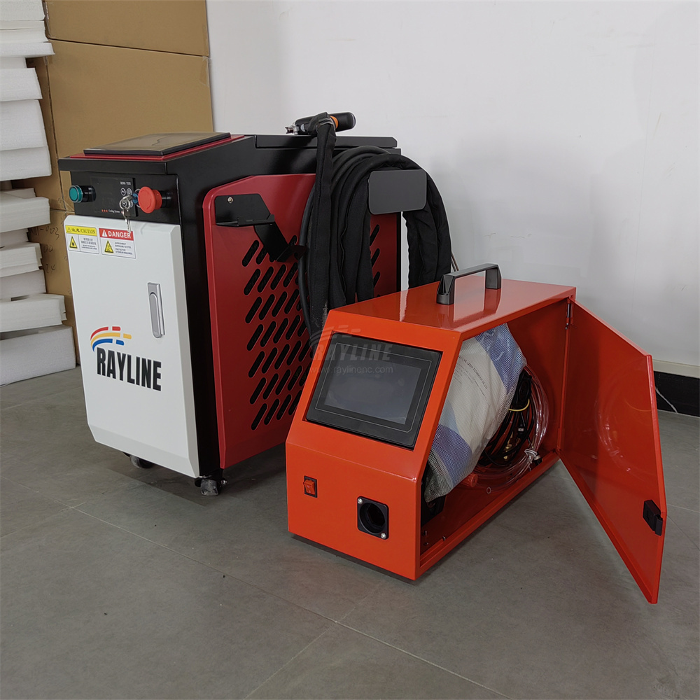 Maszyna laserowa Rayline 1500W – Industrial Laser Cleaning Equipment recenzja i cena