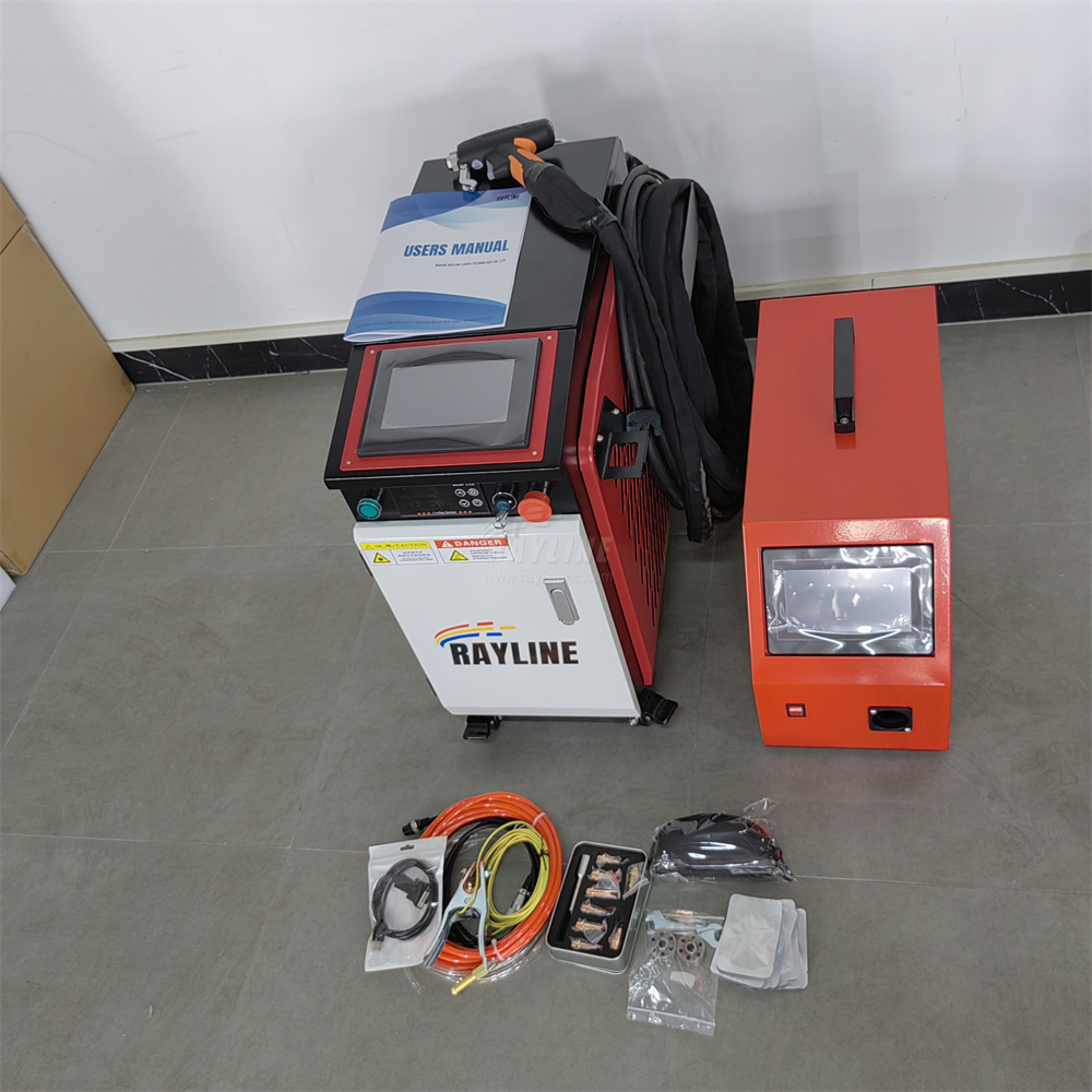 Maszyna laserowa Rayline 1500W – Industrial Laser Cleaning Equipment recenzja i cena