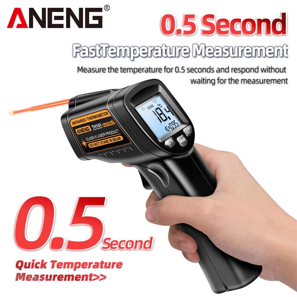 Termometr laserowy na podczerw – Industrial Laser Temperature Gun recenzja i cena
