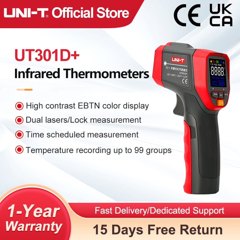 UNI-T cyfrowy termometr na pod – Industrial Laser Temperature Gun recenzja i cena