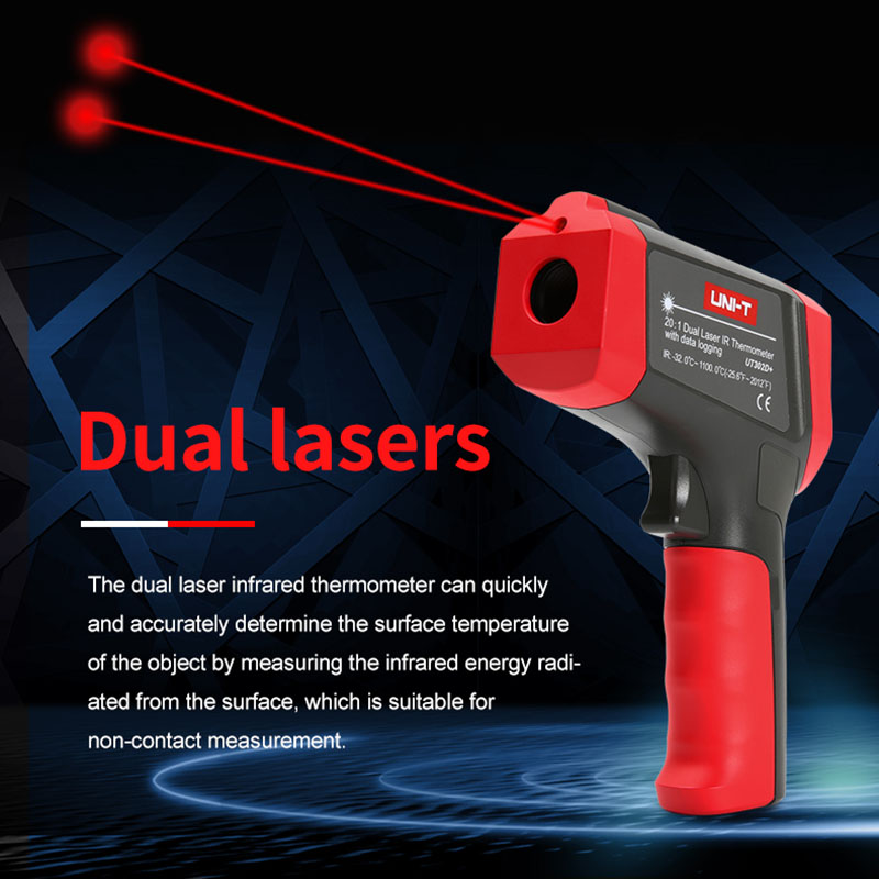 UNI-T cyfrowy termometr na pod – Industrial Laser Temperature Gun recenzja i cena