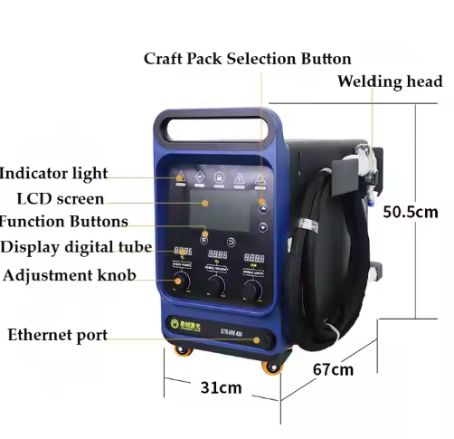 Spawarka laserowa ręczna przem – Industrial Laser Welding Machine Hand Held recenzja i cena