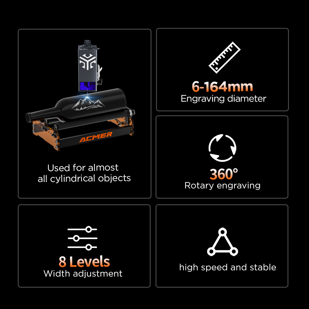 ACMER M3 Laserowy wałek obroto – Industrial Laser Cutting recenzja i cena