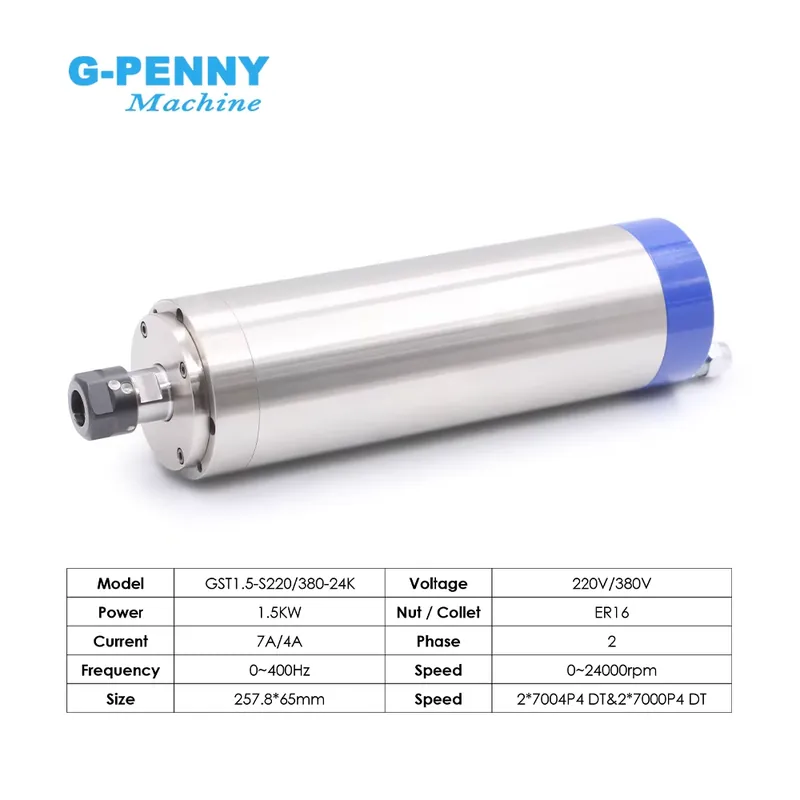 Zestawy silników wrzecionowych – Cnc Spindle Motor recenzja i cena
