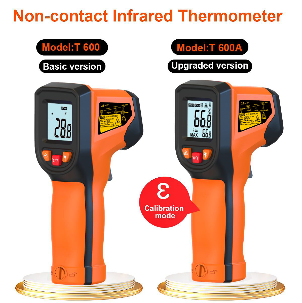 Termometr cyfrowy na podczerwi – Industrial Laser Temperature Gun recenzja i cena