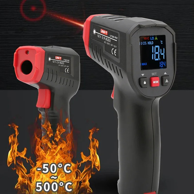 Termometr cyfrowy UNI-T bezkon – Industrial Laser Temperature Gun recenzja i cena