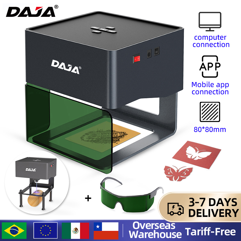 DAJA DJ6 Mini przenośny grawer – Industrial Laser Cutting recenzja i cena